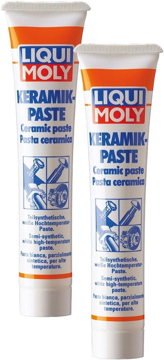 Keramische pasta bescherming voor hoge temperaturen, 50 g, 2 stuks