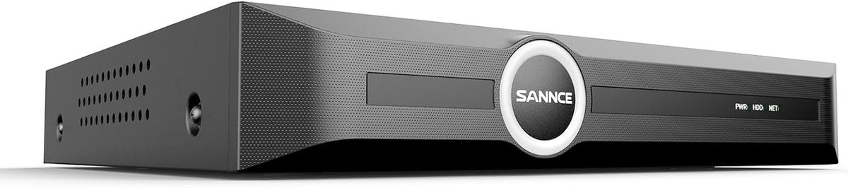 8CH 5MP PoE NVR – CCTV Beveiligingssysteem Recorder voor Binnen en Buiten met Personenherkenning
