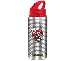 Gourde STOR Super Mario Bros - aluminium - réutilisable - pour le sport