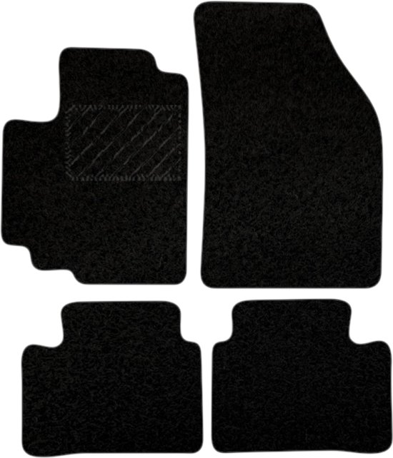 Tip-it - Tapis de voiture Suzuki Alto (GF) 2009 - 2022 - Ajustement parfait - 4 pièces