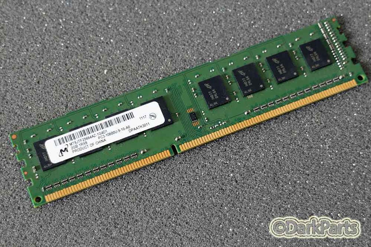 Micron Mt8Jtf25664Az-1G4D1 – 2Gb Ddr3 Dimm Desktop Geheugen – Betrouwbaar & - afbeelding 2