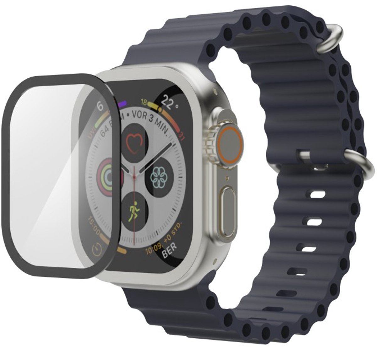 Super Hybrid bescherming Apple Watch Ultra/Ultra 2, 49mm