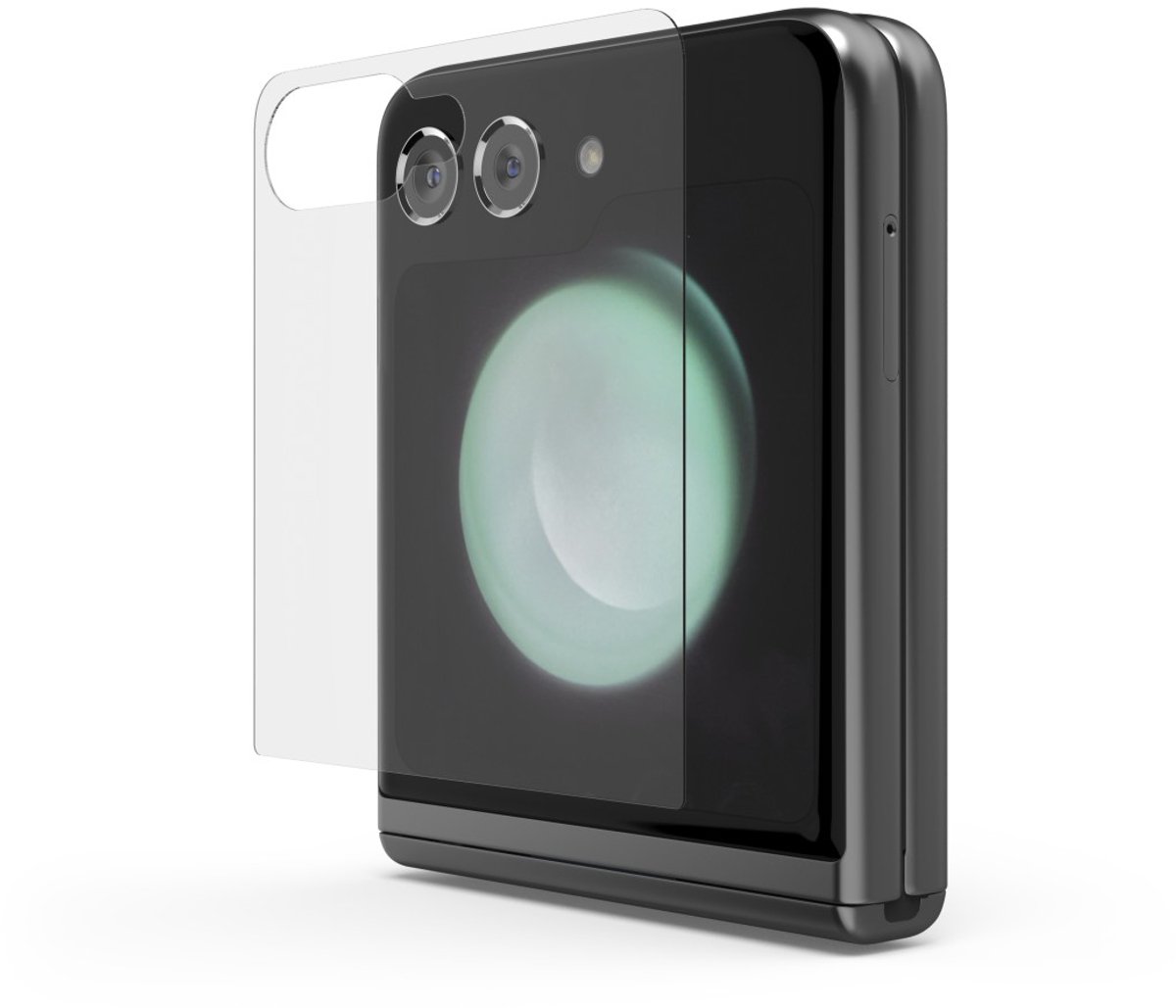 Hama screenprotector geschikt voor Galaxy Z Flip 7 - Clear protect - Met montagehulp
