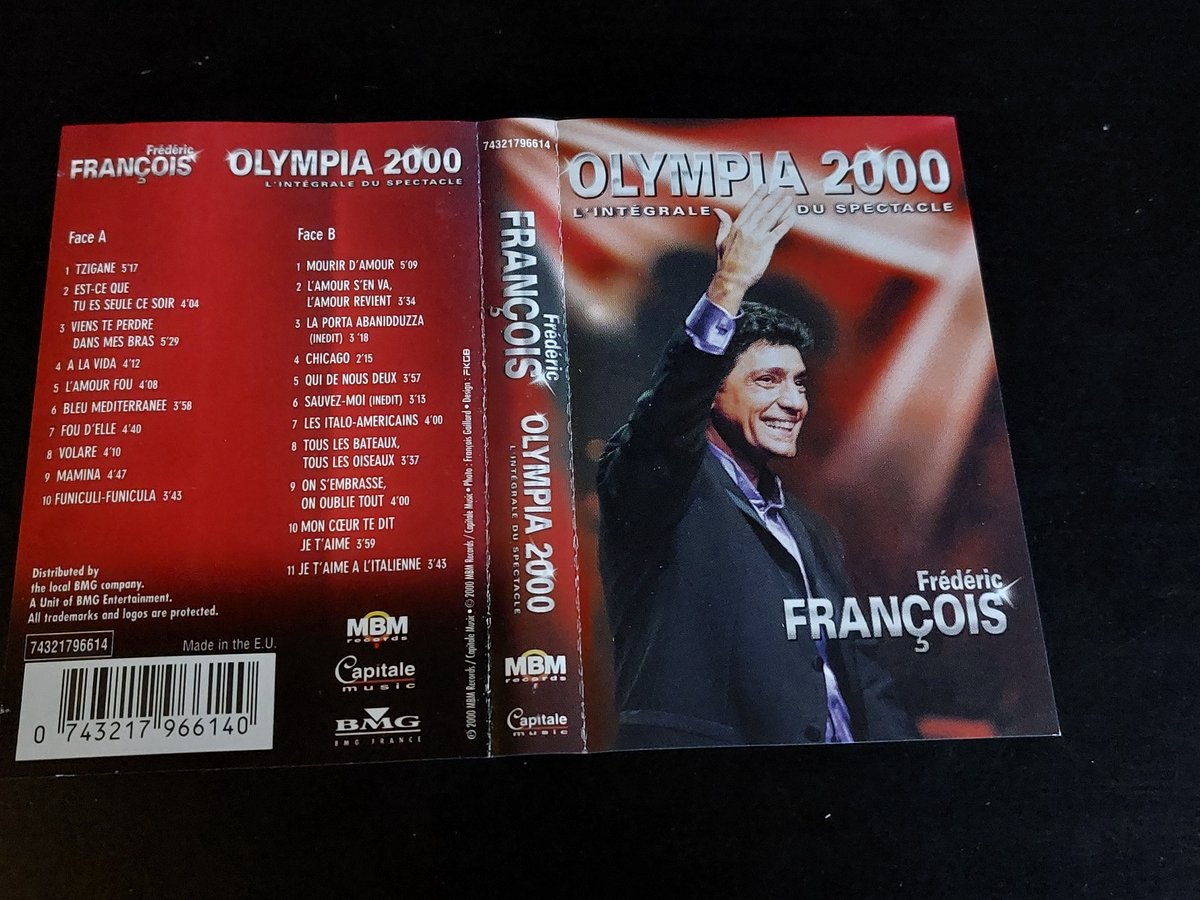 FRÉDÉRIC FRANCOIS - OLYMPIA 2000 (MC)