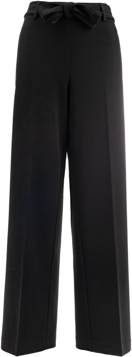 NED Broek Casper Crepe Woven Elastan 26s2 U245 01 Black Dames Maat - XL
