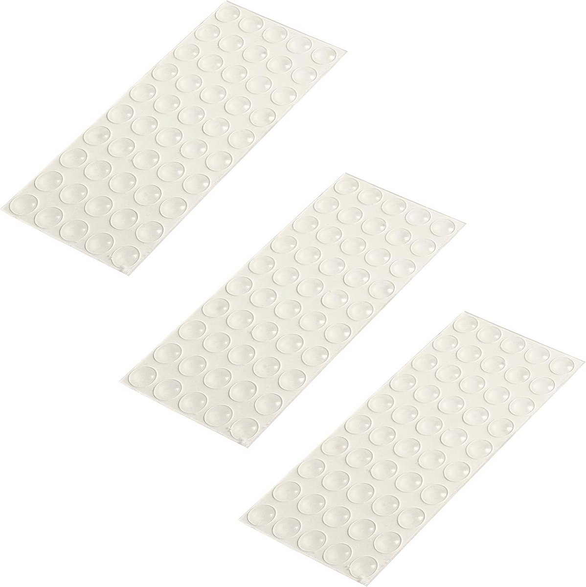 Rubber buffer 150pcs rond zelfklevend 8mm H1.6mm geluids- en glijstopper