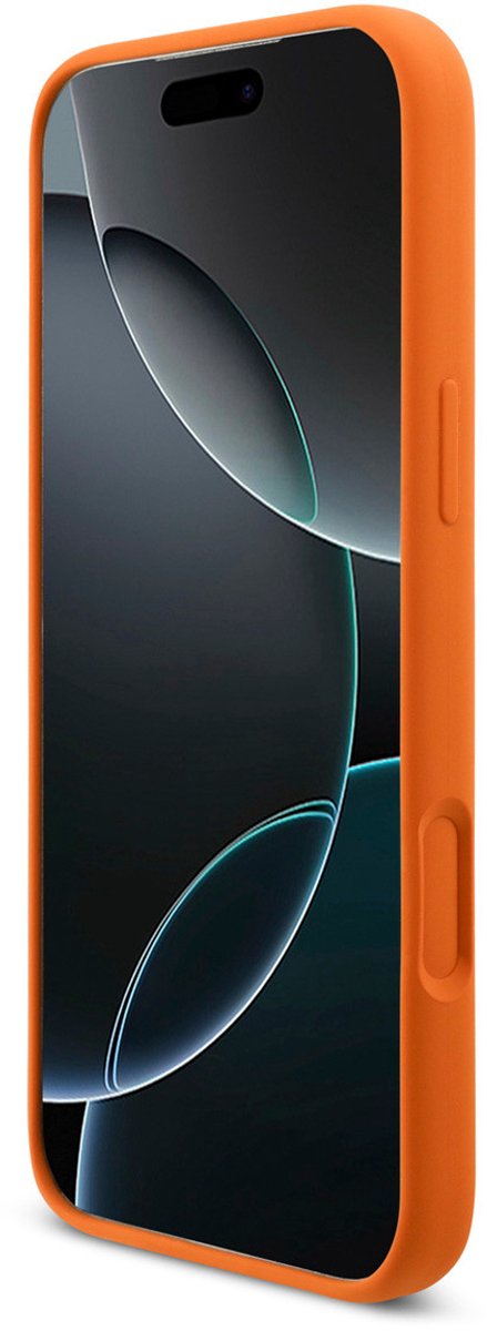 Red Bull Racing Silicone Red Ring Back Cover hoesje met MagSafe voor Apple iPhone 17 Pro Max - Oranje van Merkloos — afbeelding 4