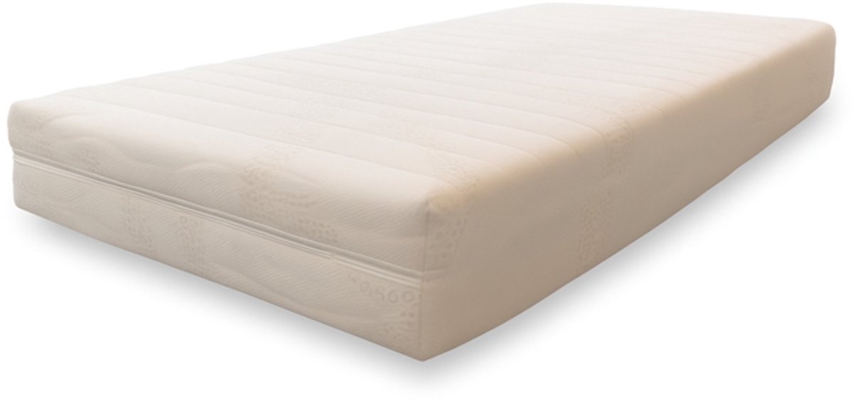 MAH - Pocketveer matras NASA DUO - 130 x 200 cm - 21 cm dik - traagschuim én koudschuim