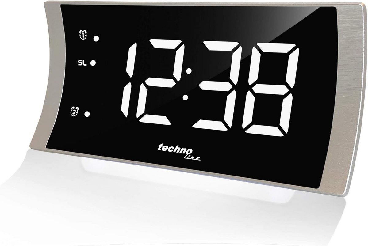 LED Wekker met Radio, Temperatuurweergave en USB Oplaadpoort