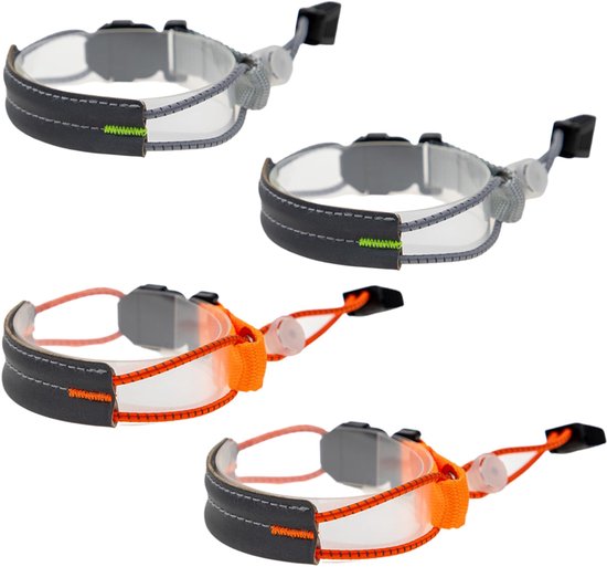 Donluhu Fietsbroekklem [set van 4, 2 x 40 cm 2 x 48 cm