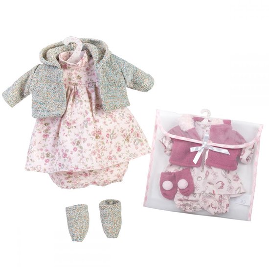 LLORENS kleding voor Martina-pop 40 cm set MIX van Llorens — afbeelding 3