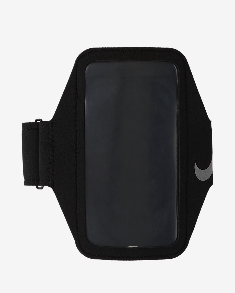 Nike Hardloop Sportarmband Smartphone Houder Zwart