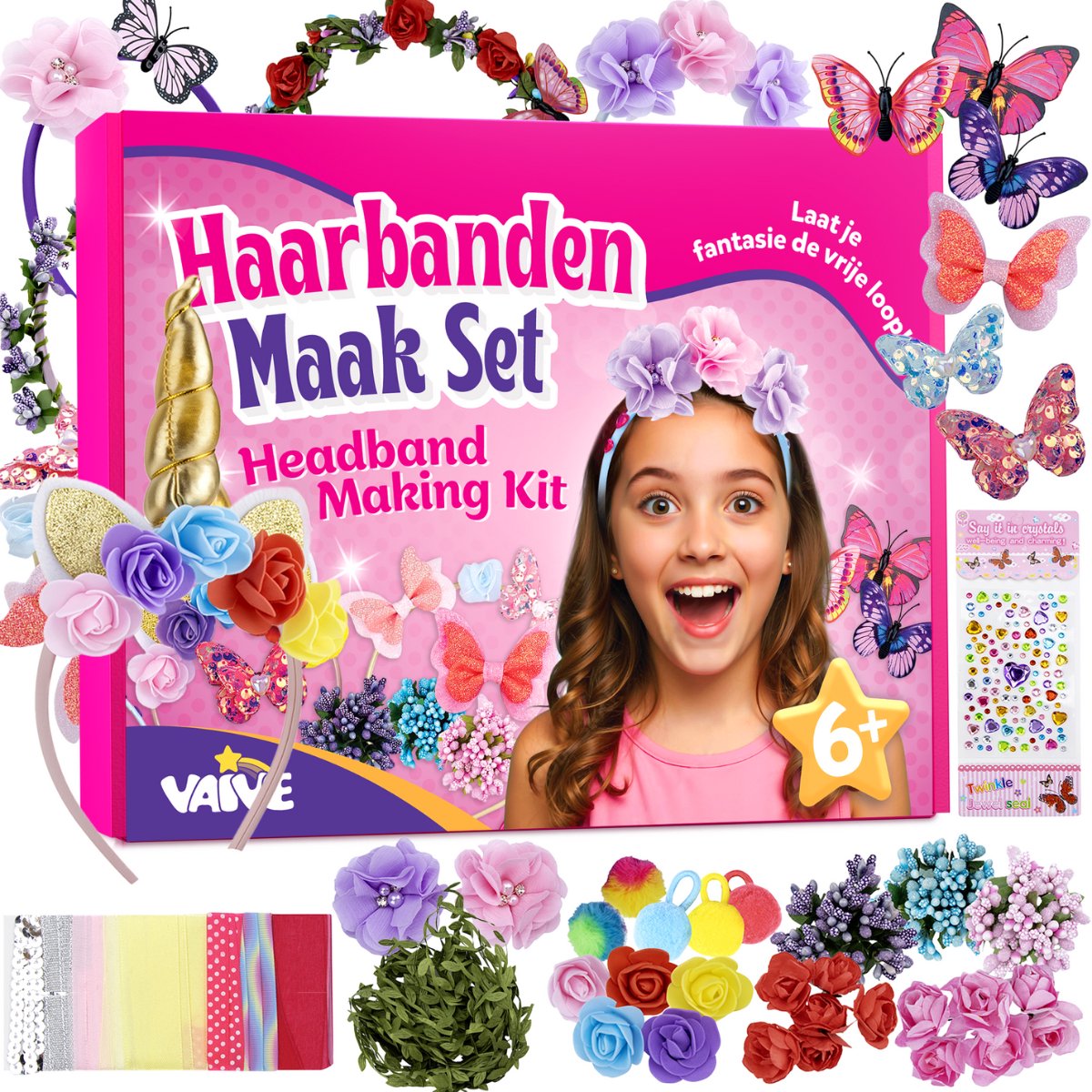 VAIVE Haarband Knutselset 54