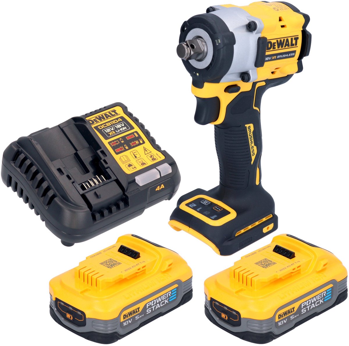 DeWalt DCF 921 NT accu-slagmoersleutel 18 V 400 Nm 1/2" borstelloos + TSTAK - zonder accu, zonder oplader