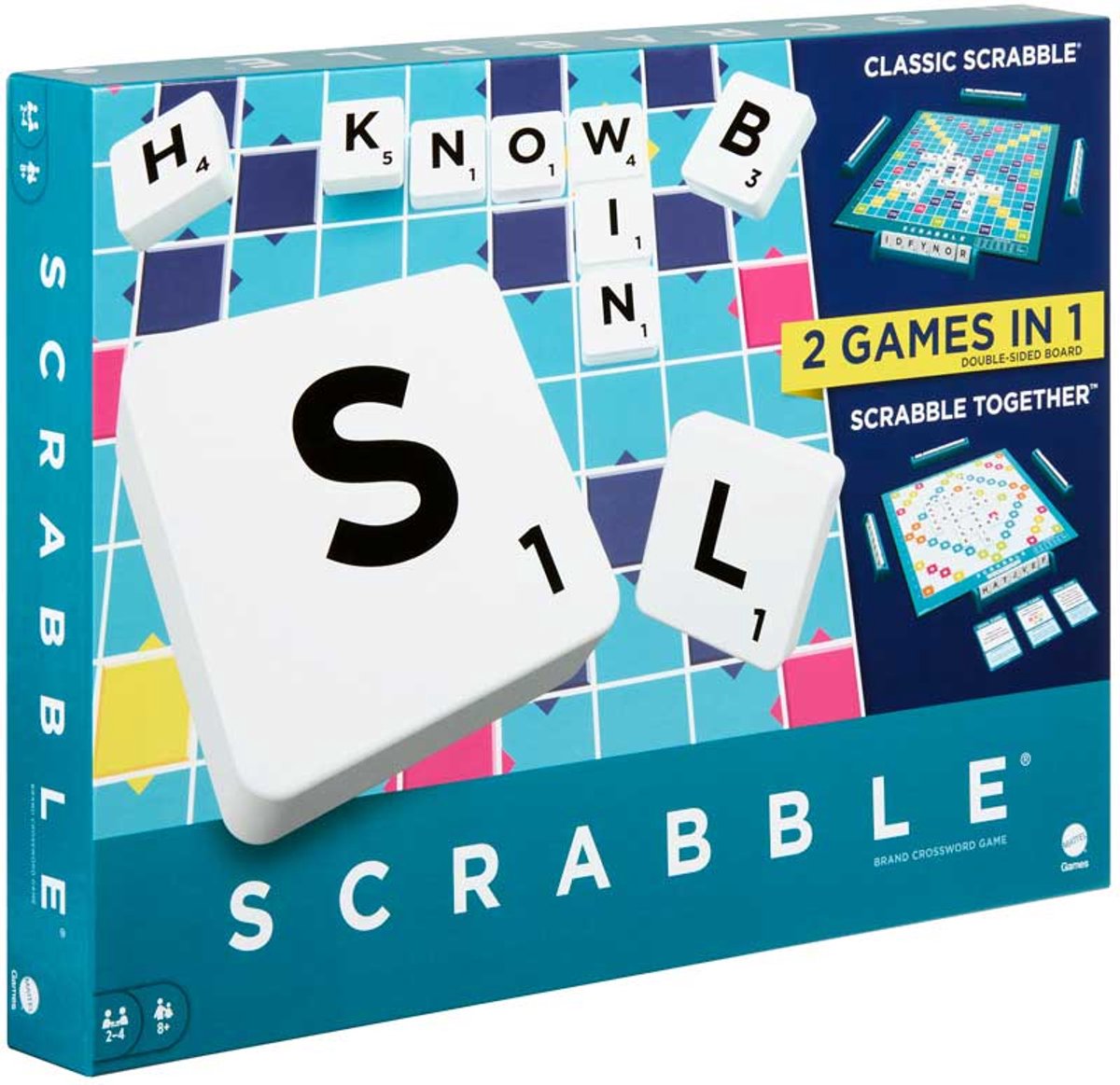 Mattel Scrabble, Bordspel, Lateraal denken, 8 jaar