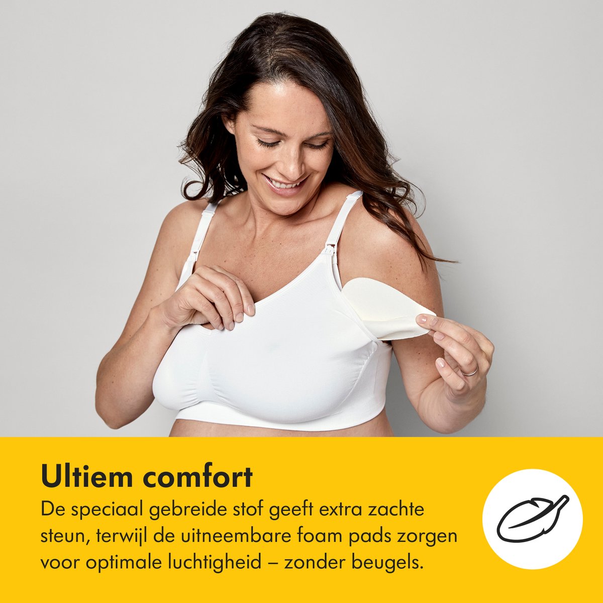 medela Keep Cool Ultra Bra amme-bh rosé str. S Køb online