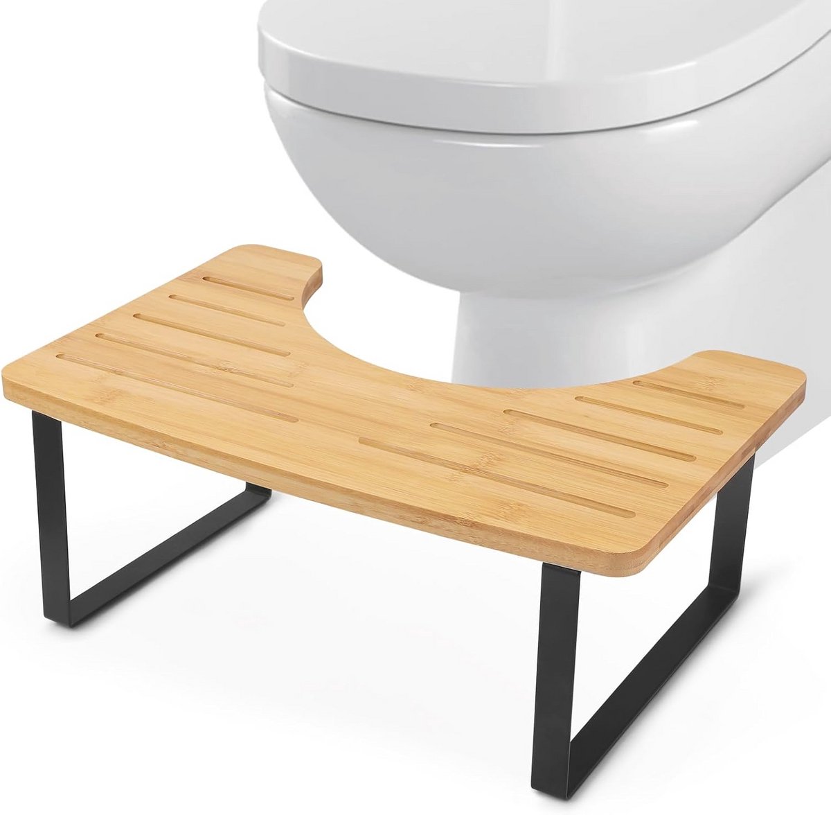 Inklapbare Toiletkruk voor Volwassenen - Gezonde Potjeskruk voor het Toilet, Ideaal voor Aambeien en Verstopping