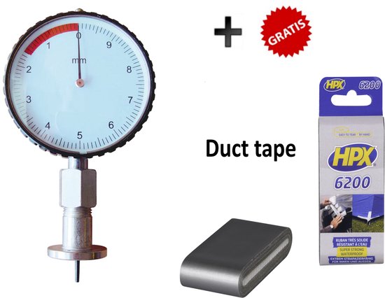 New Age Devi - Voor AutobandenBandenprofiel Meter Gereedschap Voor Het Meten Van De Dikte Van Het Bandenprofiel Dieptemeter Voor Autos