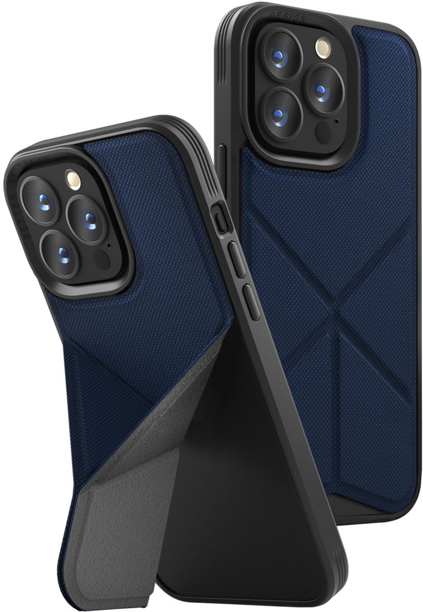 UNIQ Transforma Back Cover hoesje met MagSafe voor Apple iPhone 14 Pro - Blauw
