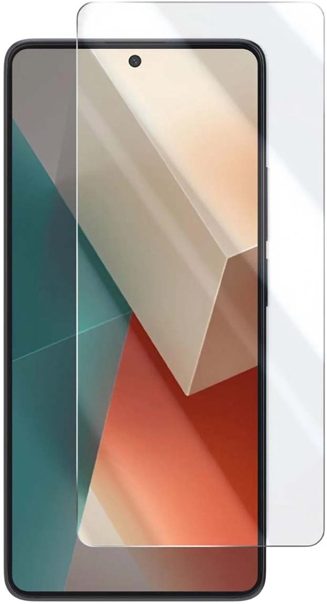 Jaym, Gehard Glas voor Redmi Note 13 4G / 5G Ultra-Bestendig, Transparant
