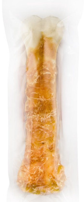 Wit bot met kip 20cm 1 Stuks - Hondensnacks - Kauwsnacks - Kip - Kauwbot - Hondenbot - Gedroogd