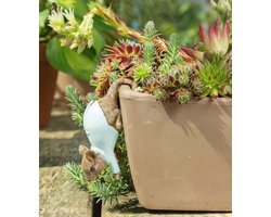 Handgemaakt Tuin Ornament Plant Pot Hanger - Decoratief Beeldje voor Bloempotten