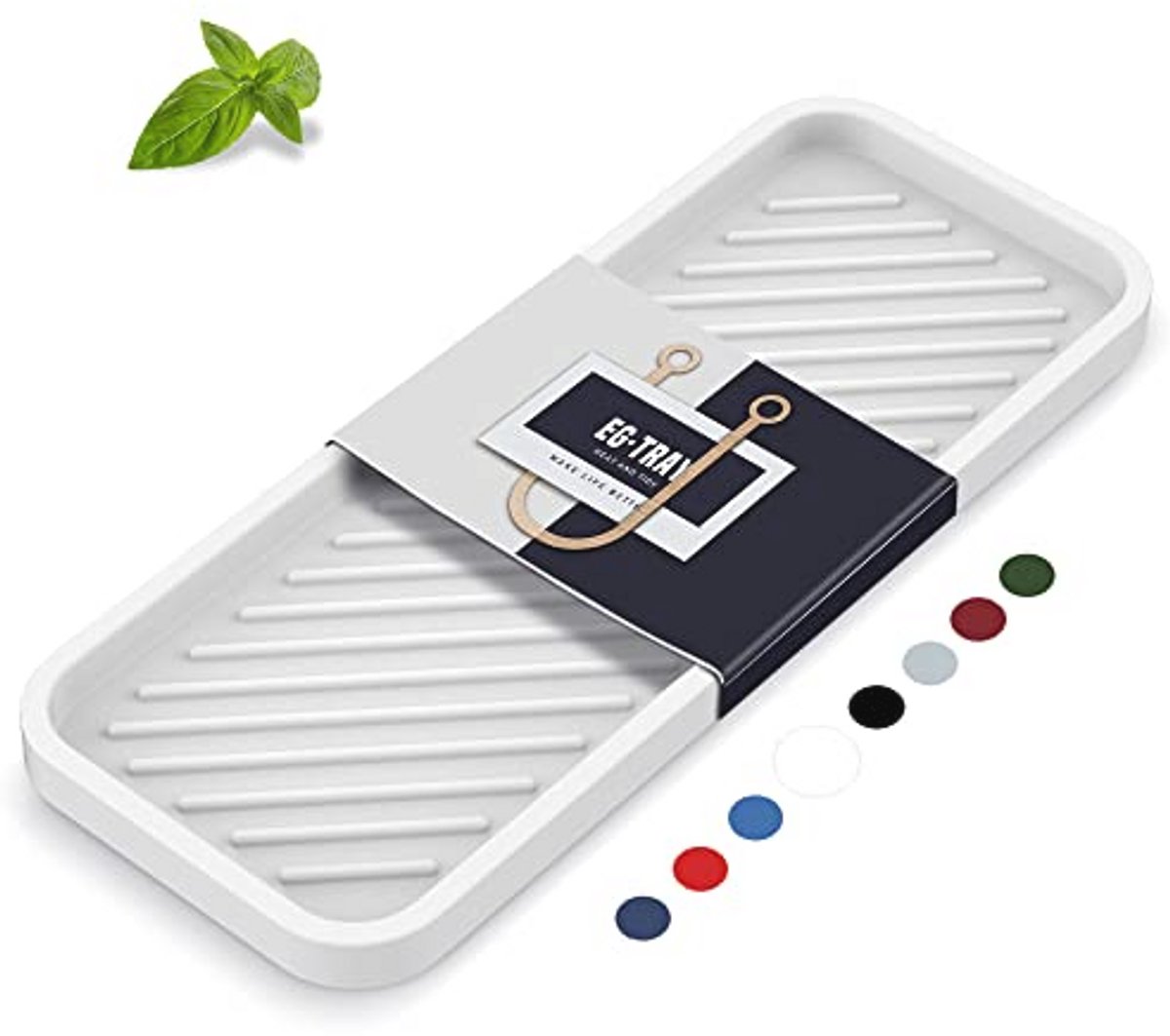 Siliconen Sponshouder en Gootsteen Organizer voor Keuken en Badkamer