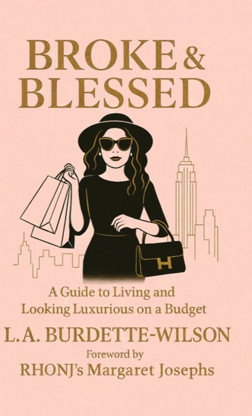 Broke & Blessed, A Guide to Living and Looking Luxurious on  ... - cover