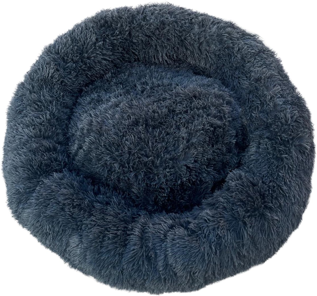Hondenmand - hondenbed - donut hondenmand - 100cm - zwart