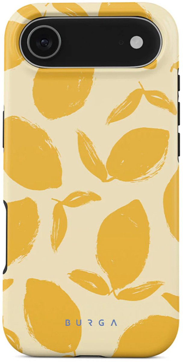 BURGA Tough MagSafe Case geschikt voor Apple iPhone Air - MagSafe - Lemon Tart