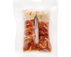 Landman Kauwbot met Eend (2st) - 12.5cm - Hondensnacks - Hondensnoepjes - Kauwstaaf hond