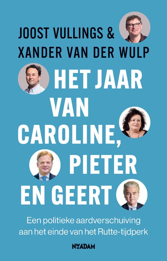 Het jaar van Caroline, Pieter en Geert - cover