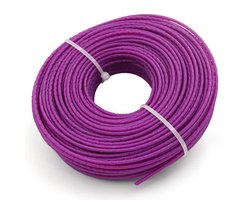 Nylon Replacement Trimmer Line 2.4mm 50m Strimmer String met Indentation voor Gras en Onkruid Brushcutter