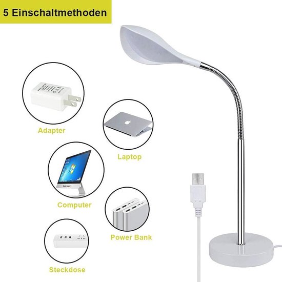 LED Paddenstoel Tafellamp Nachtlampje met Kabel 3000K/4500K/6000K Paddenstoellamp Nachtlampje Decoratieve Paddenstoellamp voor Woonkamer Slaapkamer Studeerkamer, B