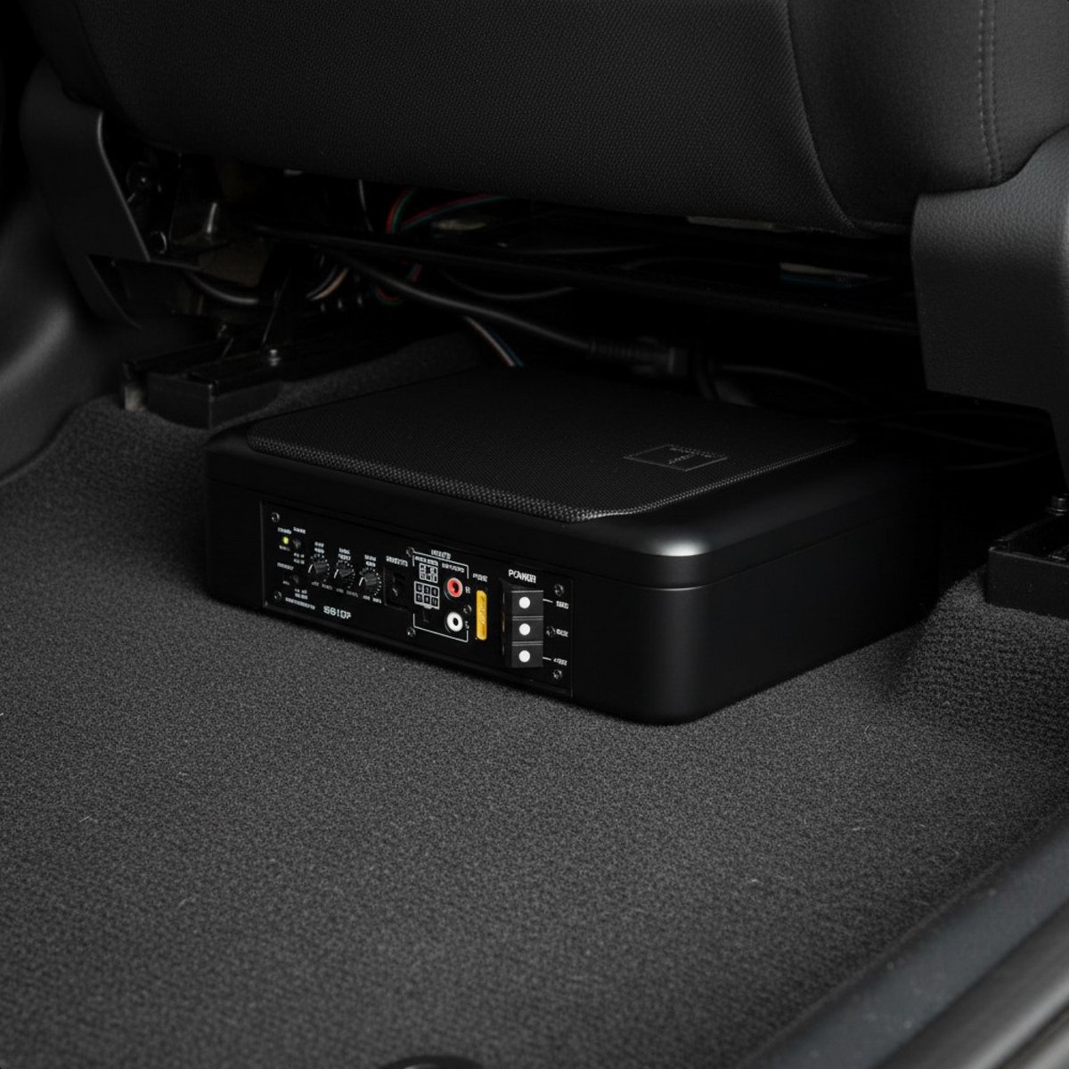 Slimbass Auto Subwoofer Met Ingebouwde Versterker - Afstandsbediening - Speakers - Underseat - Actief - Woofer - Actieve - Zwart - Skoov – foto 7