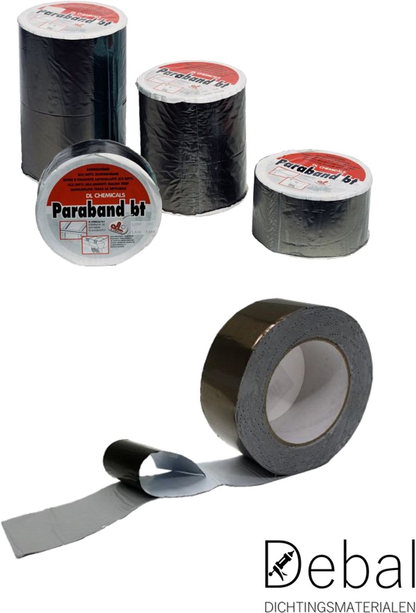 Bande De Bitume étanche 50mm X 10m - Ruban De Réparation Pour Fuites D'eau - Multi-surfaces