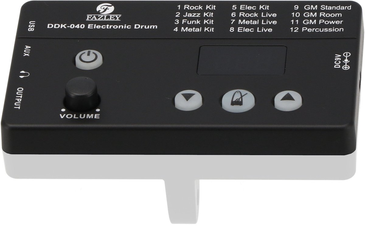 Fazley 11577 top cover voor drummodule voor DDK-040