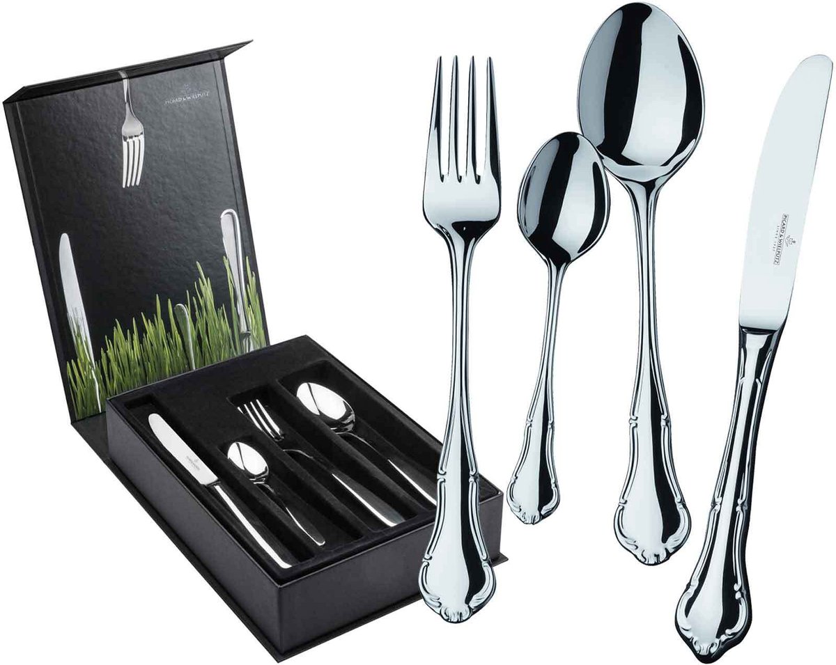 Tafelbesteck inkl. Besteckbox Palazzo Set van 24