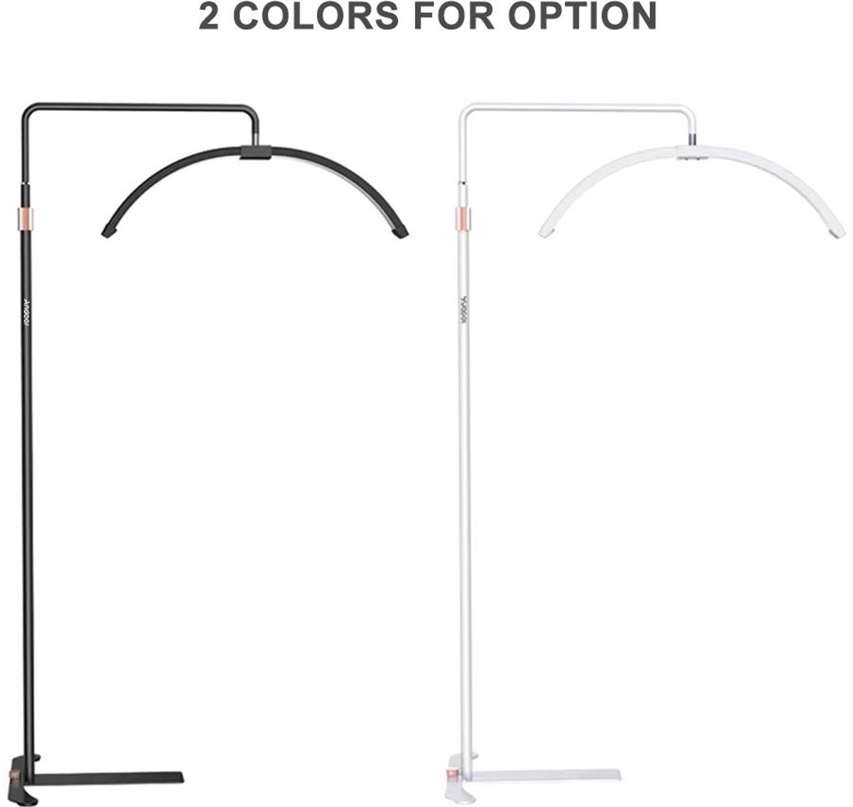 LuminexPro M5 Moonlight - Professionele LED Booglamp 36W - Dimbaar 3200K-5600K thumbnail 4