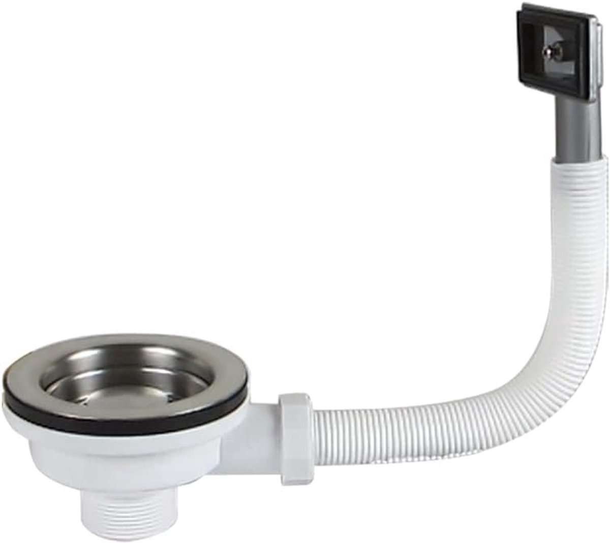 Stunq® Keukenafvoer Met Overloop En Zeef Voor Optimaal Waterbeheer