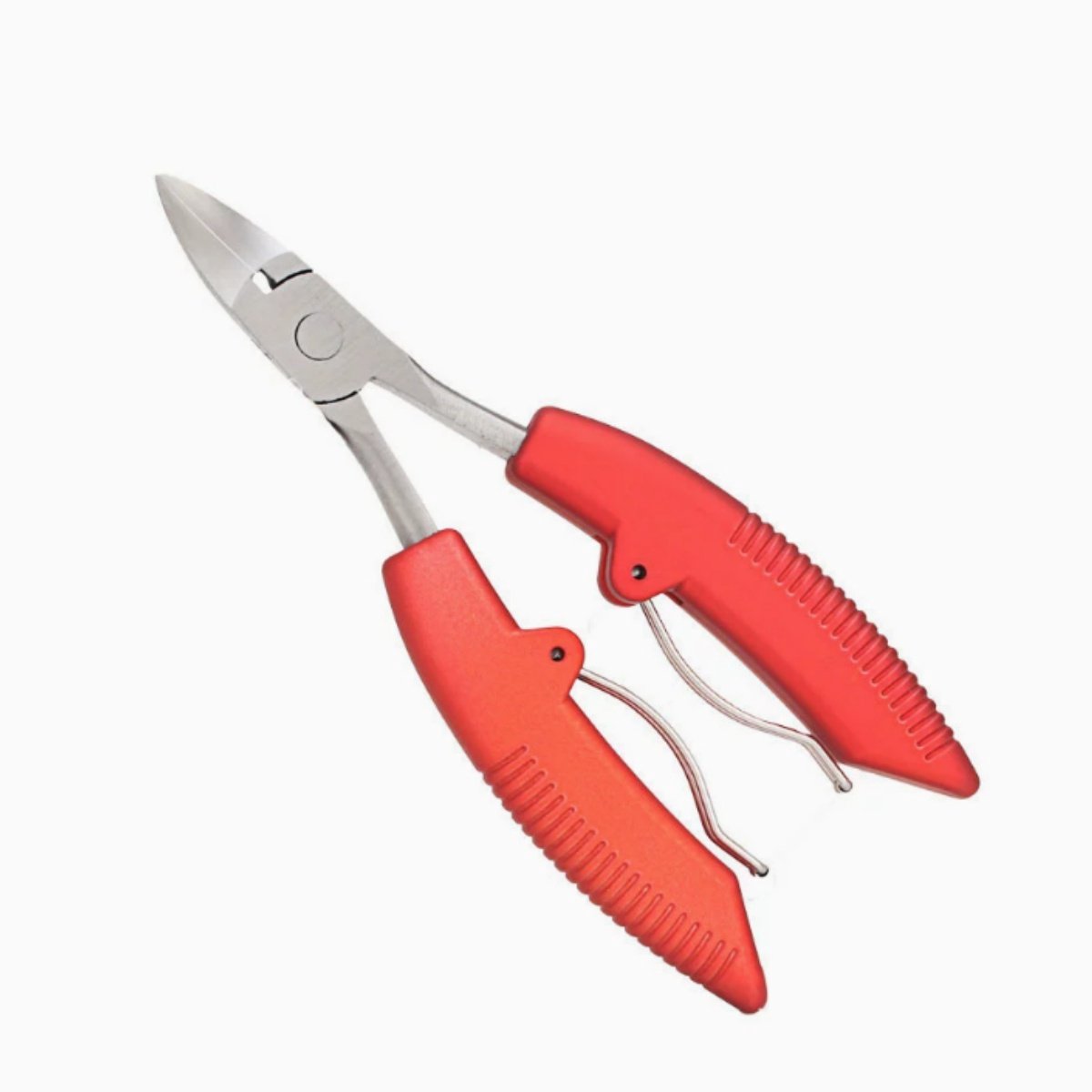 Professionele Nageltang - Voor harde teennagels - Kalknagel - Ingegroeide teennagel - Schimmelnagel - Nagelknipper - Teennagelknipper - Pedicureset - Manicure set - Pedicure - Rubberen handvat - Rood