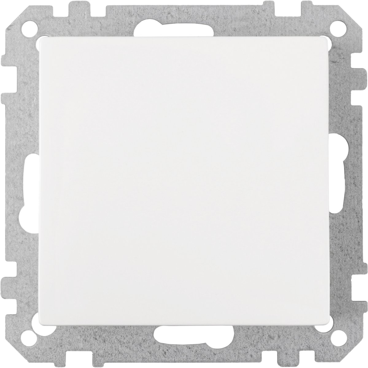 Merten System M blindplaat - inbouw - polarwit