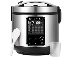 Savoré Kitchen MultiTaste Multicooker 5L met 24 kookfuncties - Multicookers - Rijstkoker -…