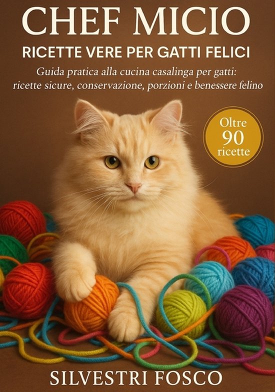Chef Micio - Ricette Vere per Gatti Felici - cover
