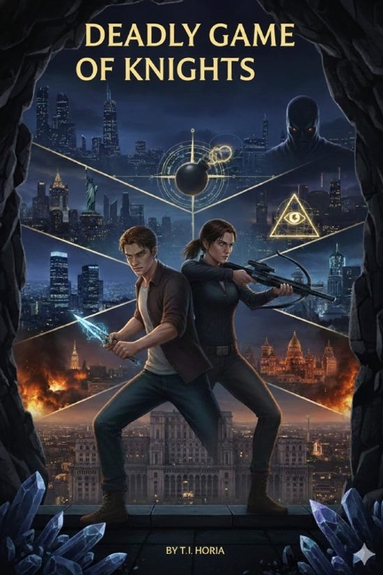 Deadly game of knights - cover