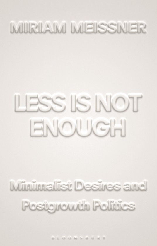 Less Is Not Enough - cover