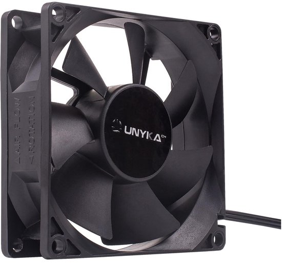 Krachtige PC Ventilator voor Optimale Koeling - Stille 80mm ...