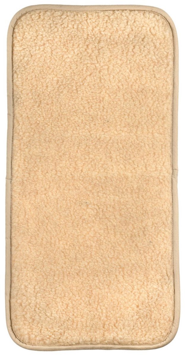 Wollen onderlegger van merinowol 40 cm x 80 cm