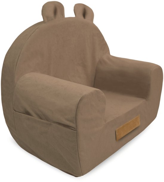Flumi Kinderfauteuil van schuim - Beige van Merkloos — afbeelding 2