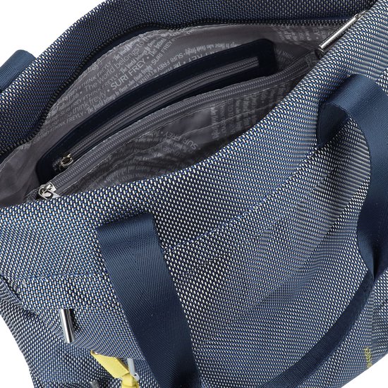 SURI FREY Sac shopper Sac à épaule Suri Sports Marry Cityshopper Blue Bleu Blanc